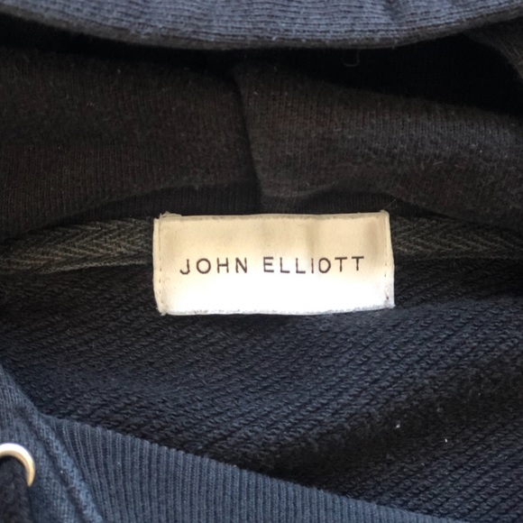 John Elliott Kake Mock Hoodie - Picture 3 of 4